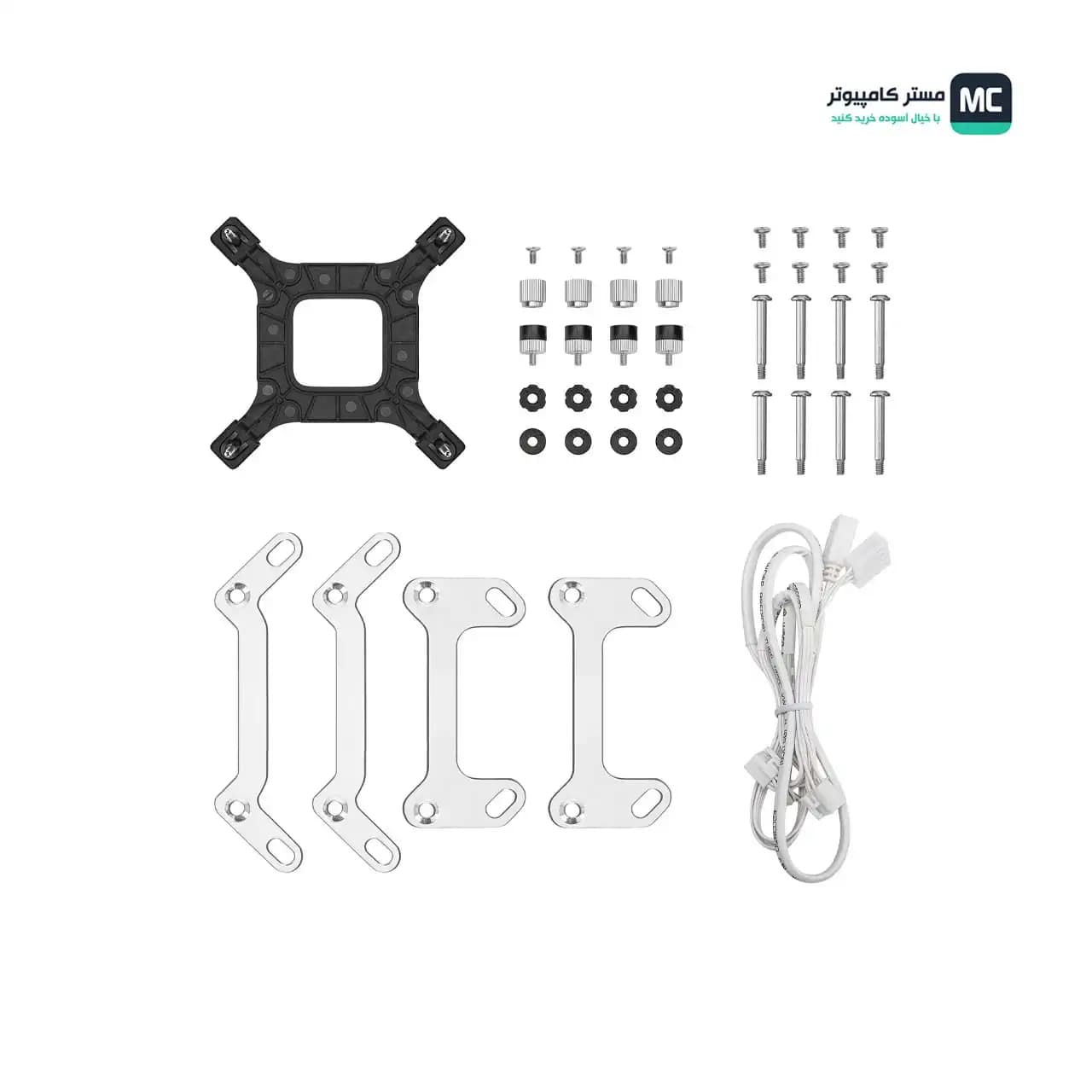 خنک کننده مایع دیپ کول DeepCool LP240 WH — تصویر ۵