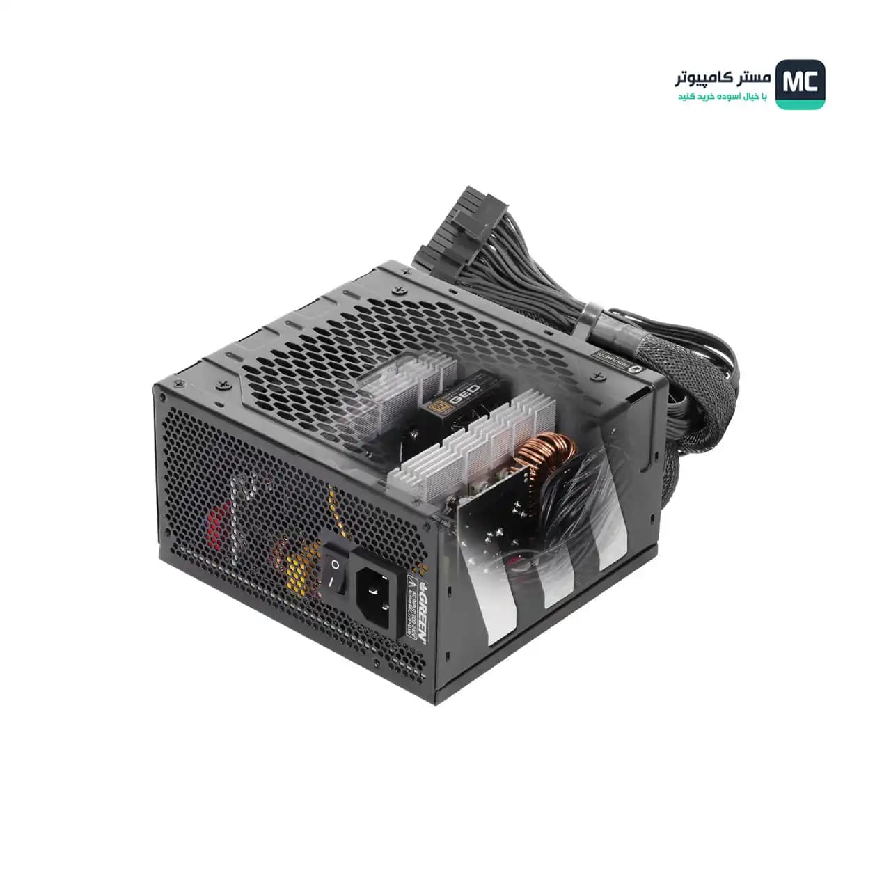 پاور کامپیوتر گرین مدل GP800A-GED (درحدنو) — تصویر ۳
