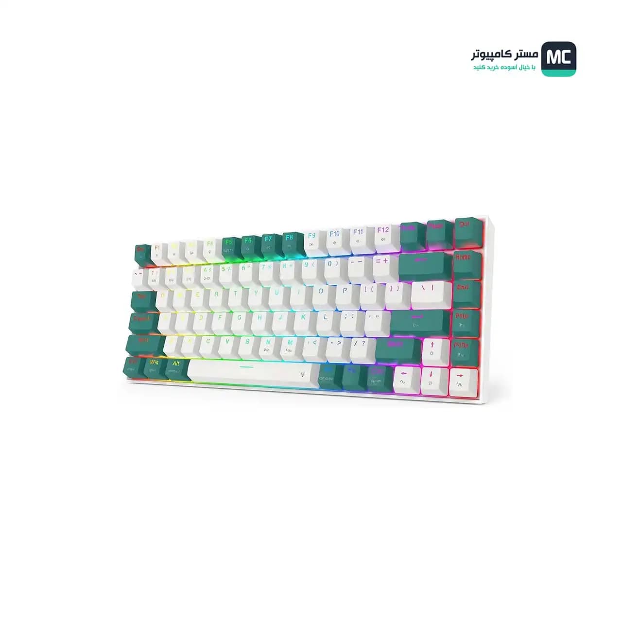 کیبورد بی سیم مکانیکال گیمینگ ردراگون SINGED K678 WG PRO — تصویر ۶