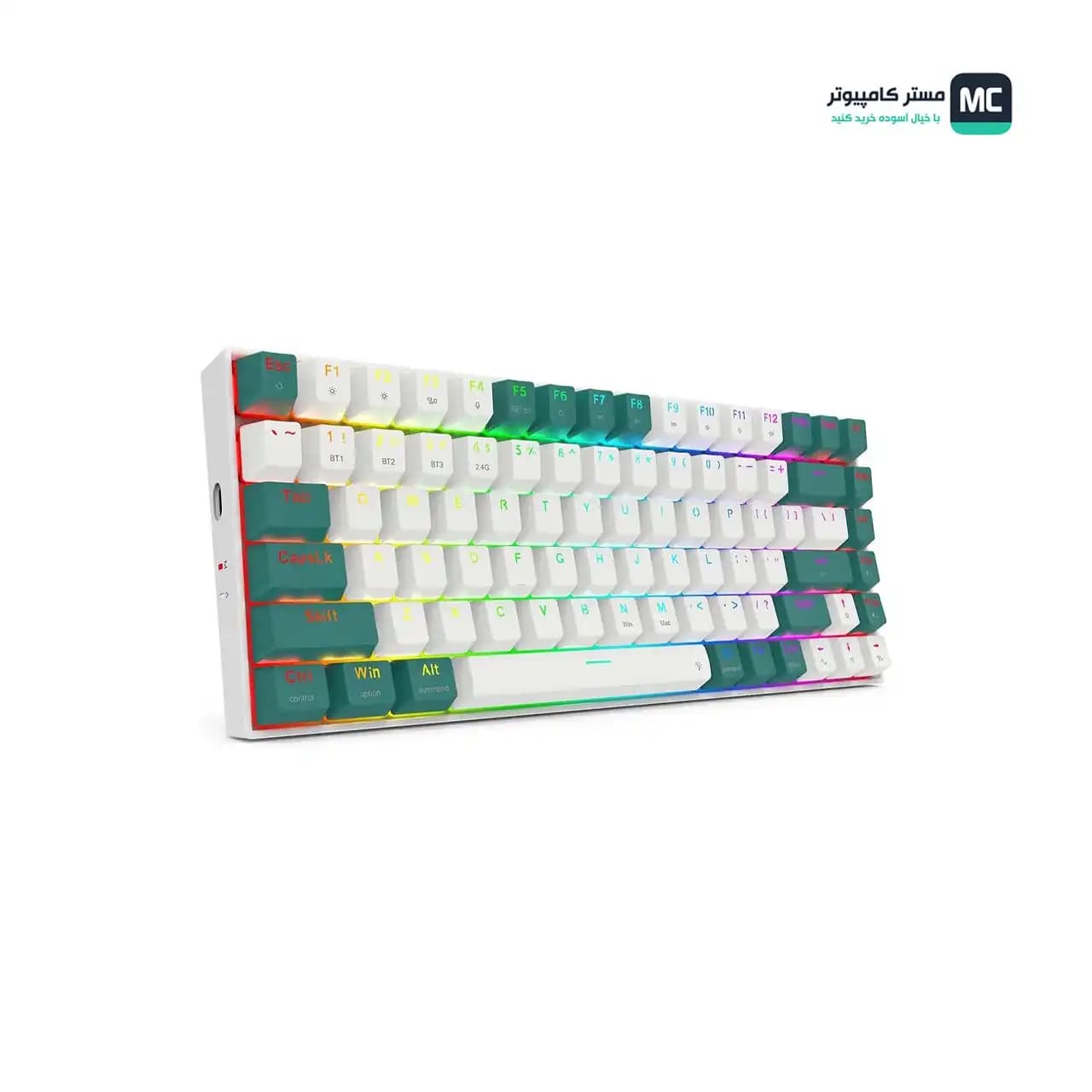 کیبورد بی سیم مکانیکال گیمینگ ردراگون SINGED K678 WG PRO — تصویر ۲