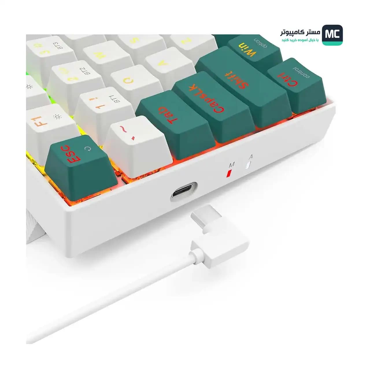 کیبورد بی سیم مکانیکال گیمینگ ردراگون SINGED K678 WG PRO — تصویر ۴