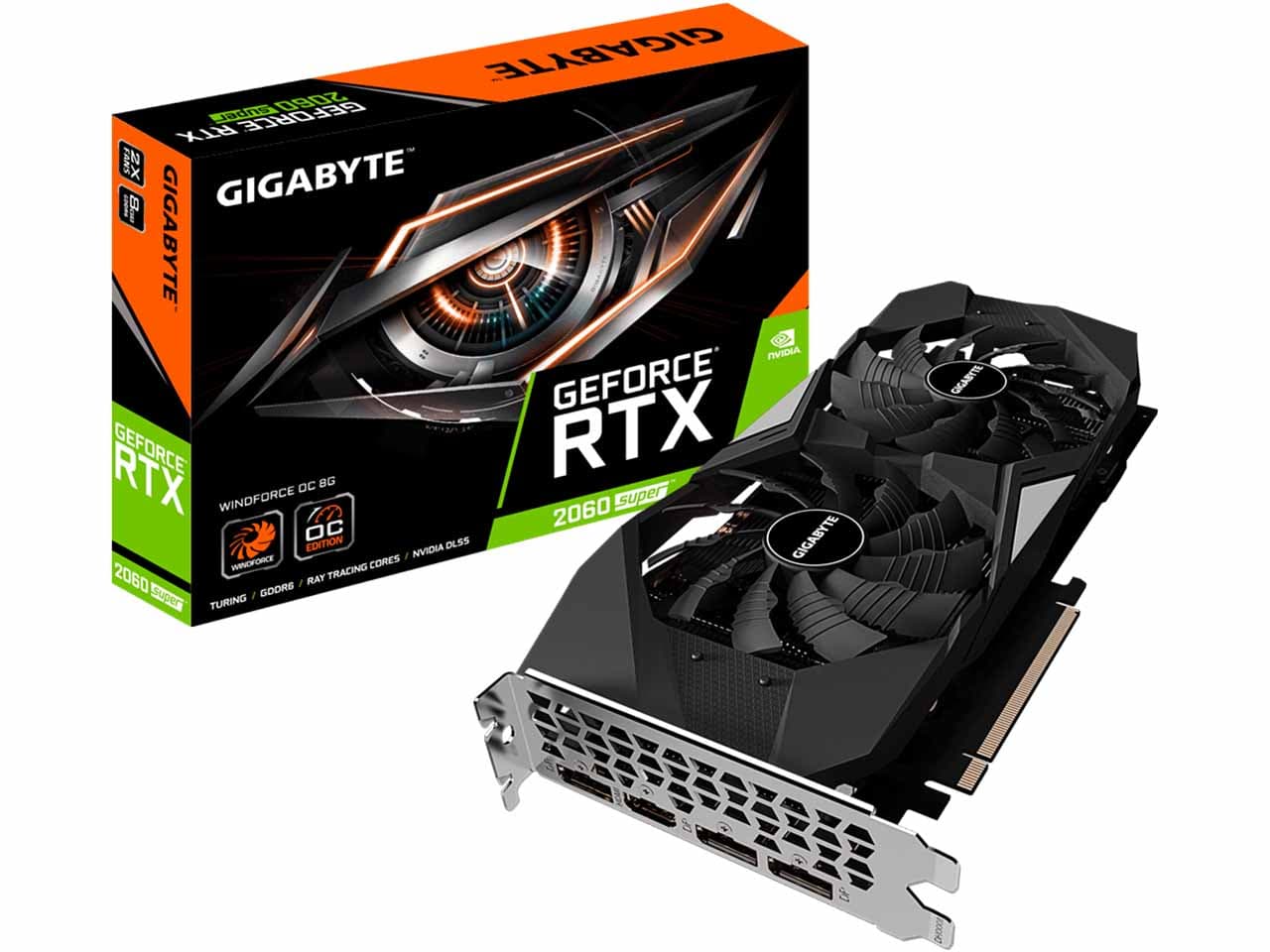 کارت گرافیک گیگابایت GIGABYTE Graphics Card GeForce RTX 2060 SUPER WINDFORCE OC 8G — تصویر ۲