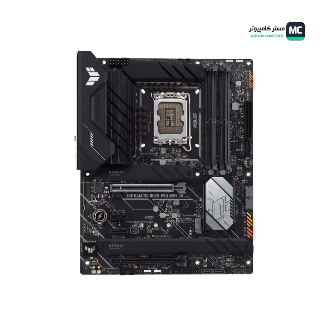 مادربرد ایسوس TUF GAMING H670-PRO WIFI D4 (درحدنو)