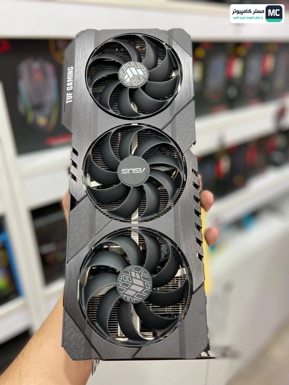 کارت گرافیک ایسوس تاف مدل TUF Gaming RTX 3070 Ti OC Edition (درحدنو) — تصویر ۳