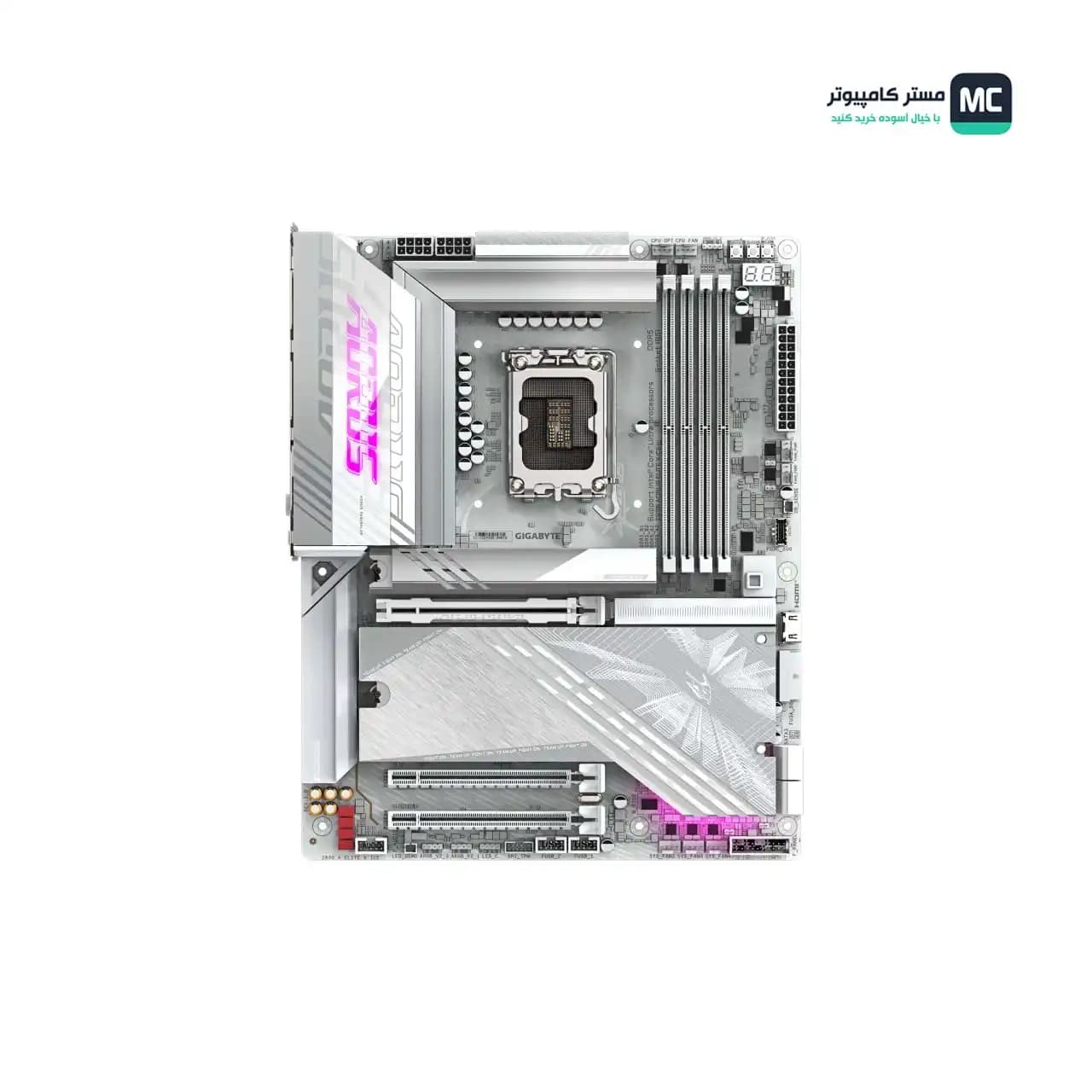 مادربرد گیگابایت مدل Z890 AORUS ELITE X ICE WIFI DDR5 — تصویر ۸