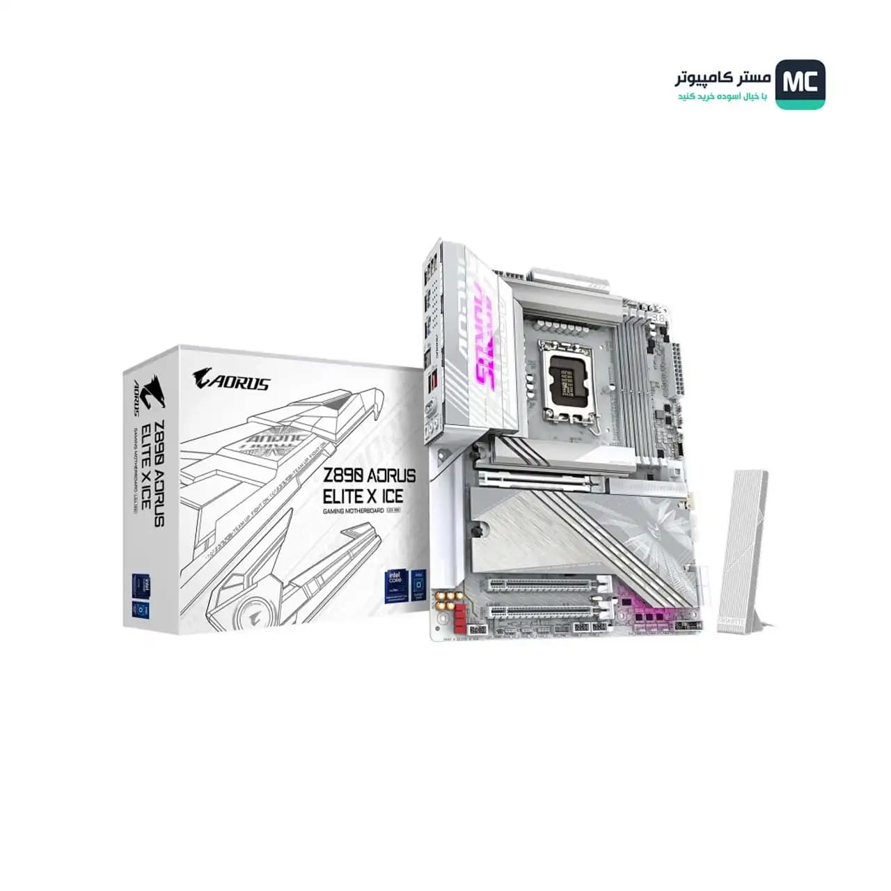 مادربرد گیگابایت مدل Z890 AORUS ELITE X ICE WIFI DDR5 — تصویر ۶