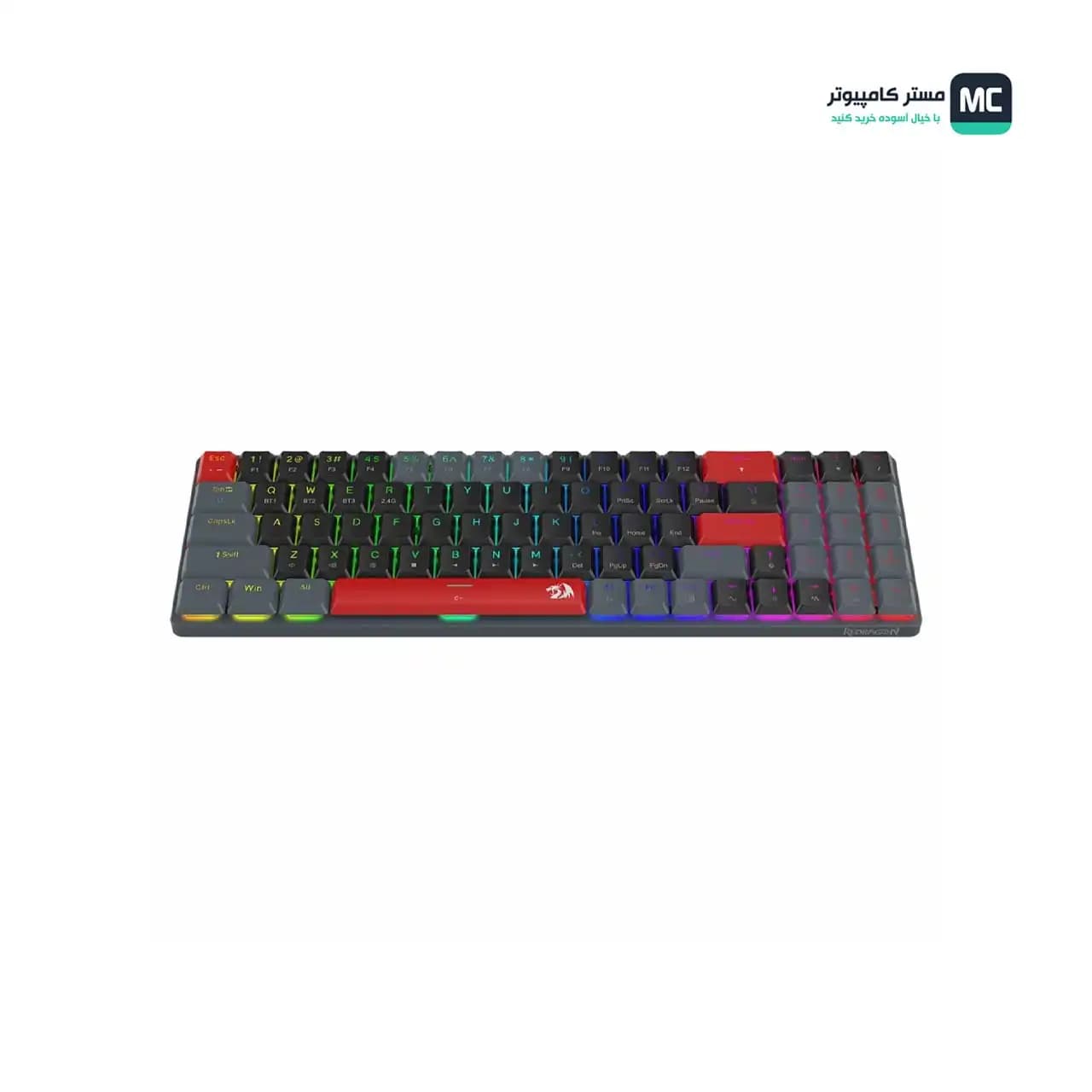 کیبورد بی سیم مکانیکال گیمینگ ردراگون ASHE PRO K626 RBG — تصویر ۷