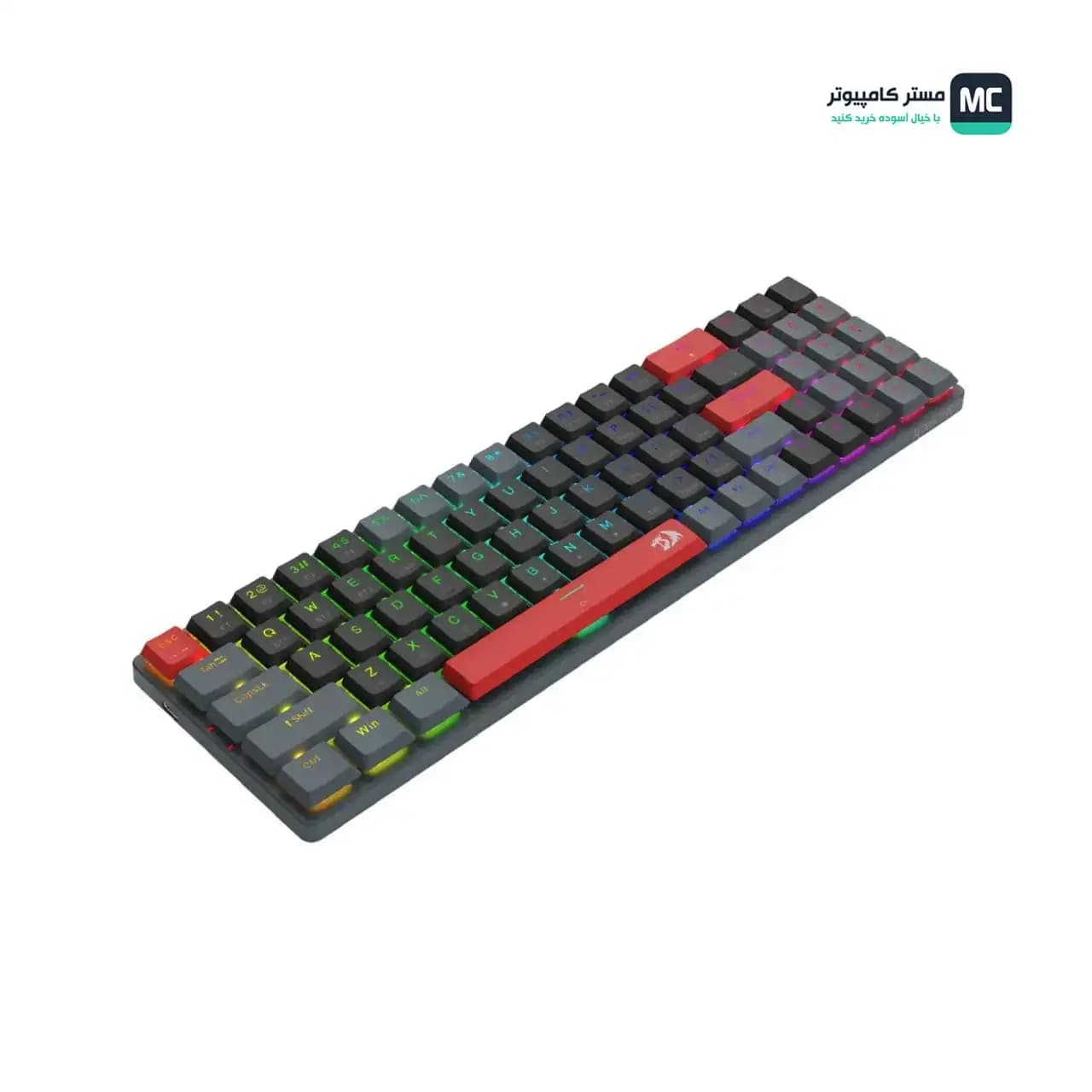 کیبورد بی سیم مکانیکال گیمینگ ردراگون ASHE PRO K626 RBG — تصویر ۴
