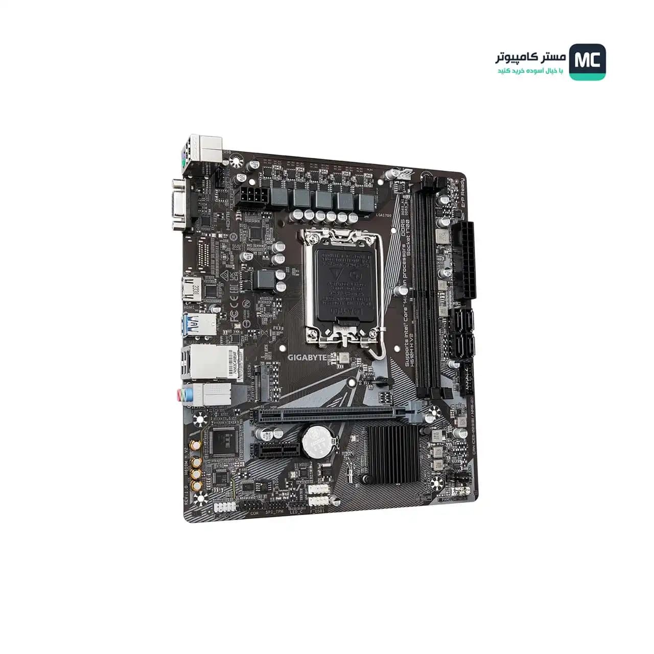 مادربرد گیگابایت مدل H610M H V2 DDR5 (درحدنو) — تصویر ۲