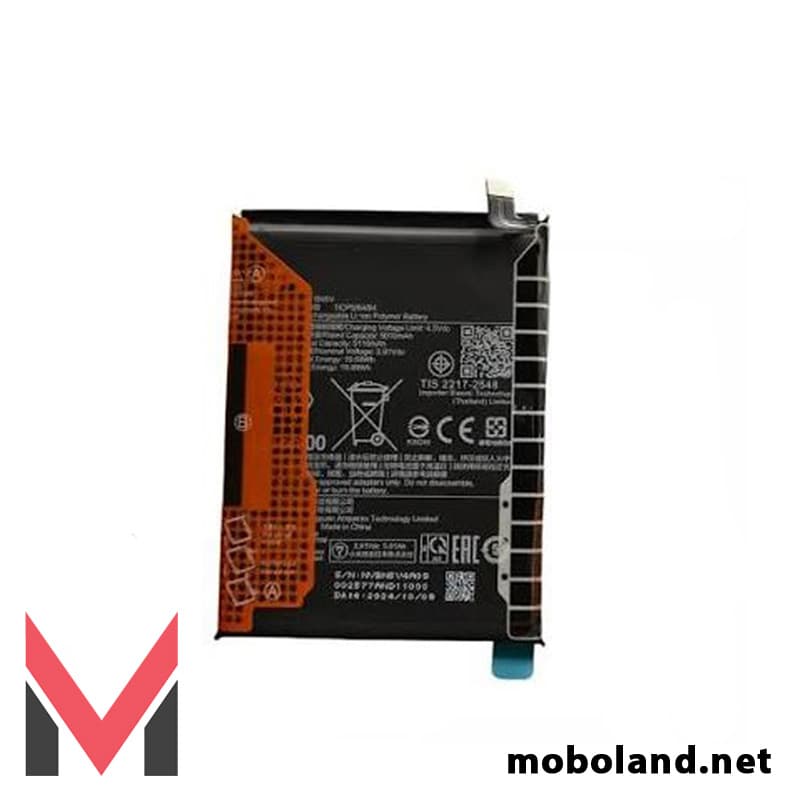 باتری اصلی شیائومی ردمی نوت 14 پرو Xiaomi Redmi Note 14 Pro 5G مدل BN5W — تصویر ۵