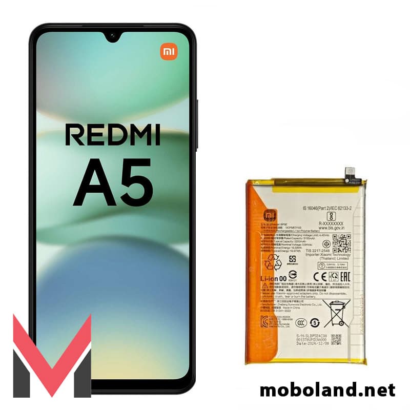 باتری اصلی شیائومی Xiaomi Redmi A5 4G مدل BP5E — تصویر ۵