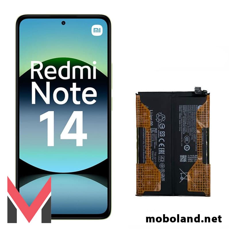 باتری اصلی شیائومی Xiaomi Redmi Note 14 4G مدل BR50 — تصویر ۴