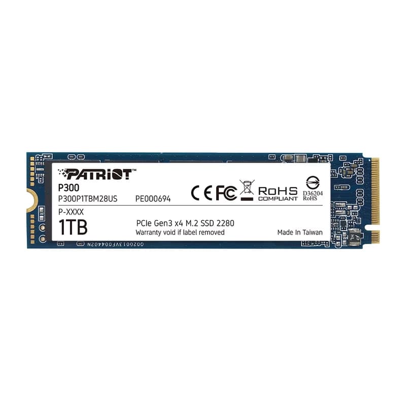 اس اس دی اینترنال پتریوت مدل P300 1TB M.2 — تصویر ۹