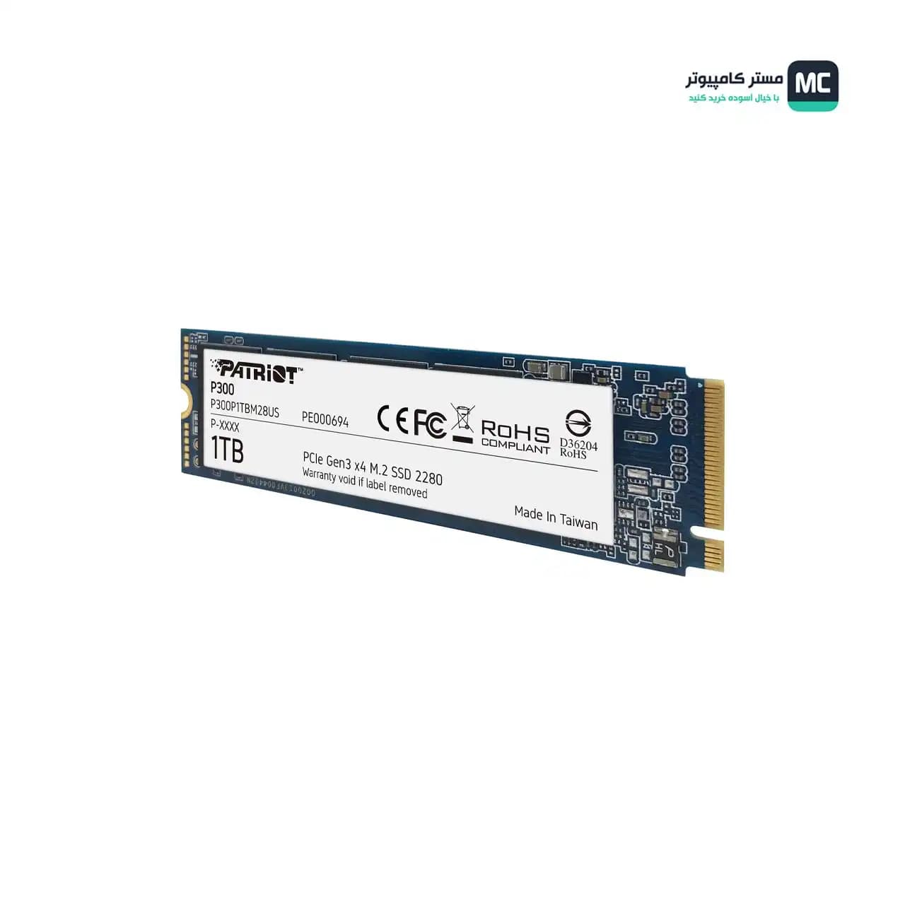 اس اس دی اینترنال پتریوت مدل P300 1TB M.2 — تصویر ۲