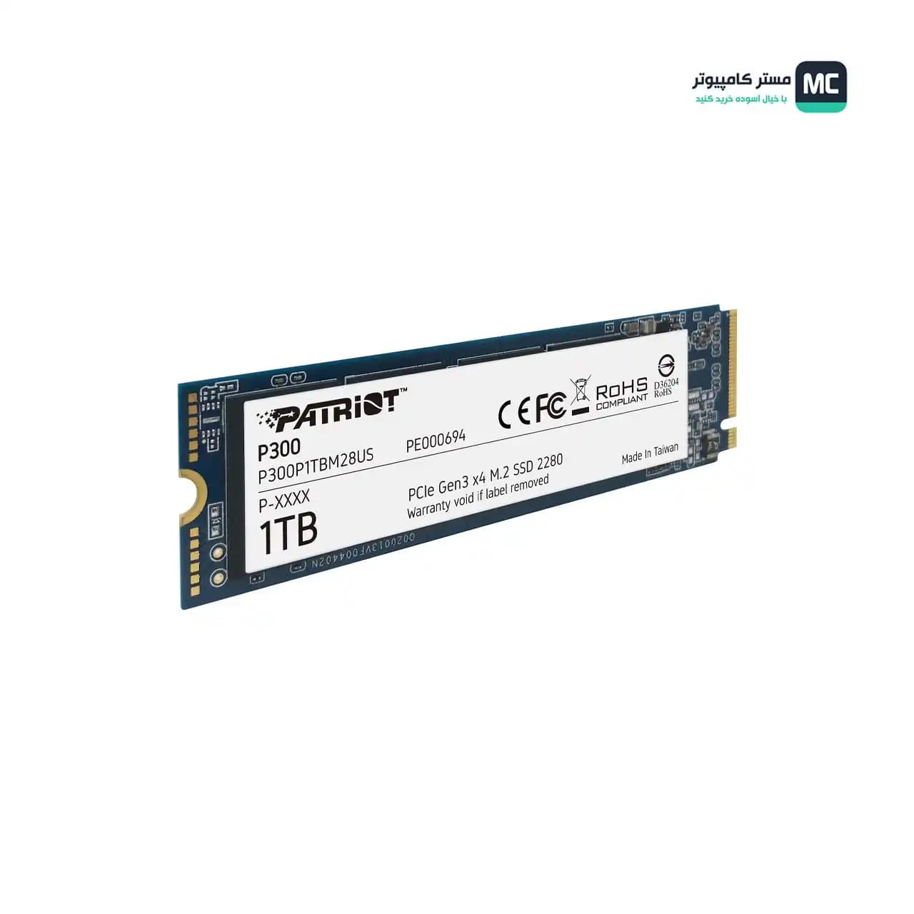 اس اس دی اینترنال پتریوت مدل P300 1TB M.2 — تصویر ۳