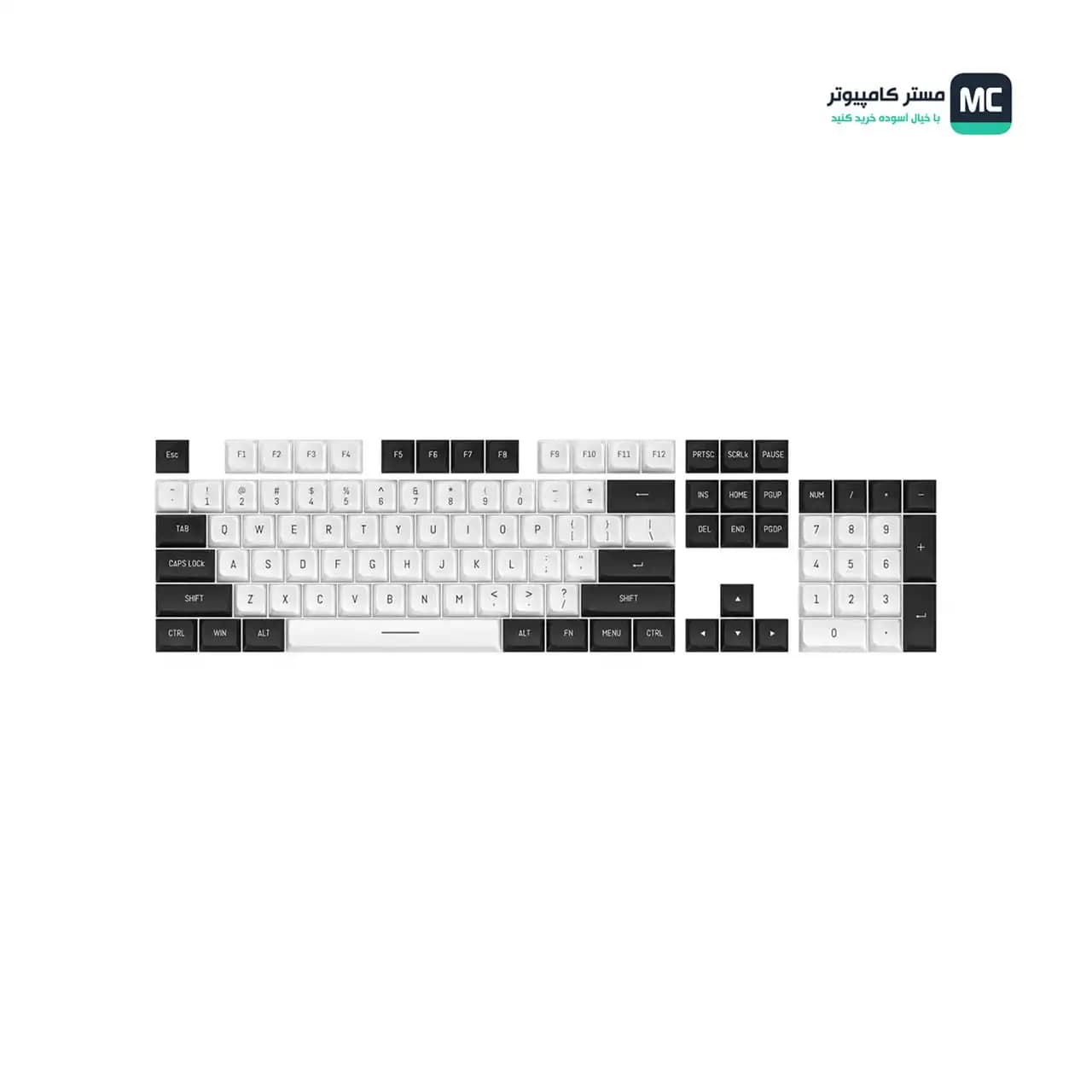 مجموعه کامل کلید کیبورد مکانیکال ردراگون A132 CSA PBT