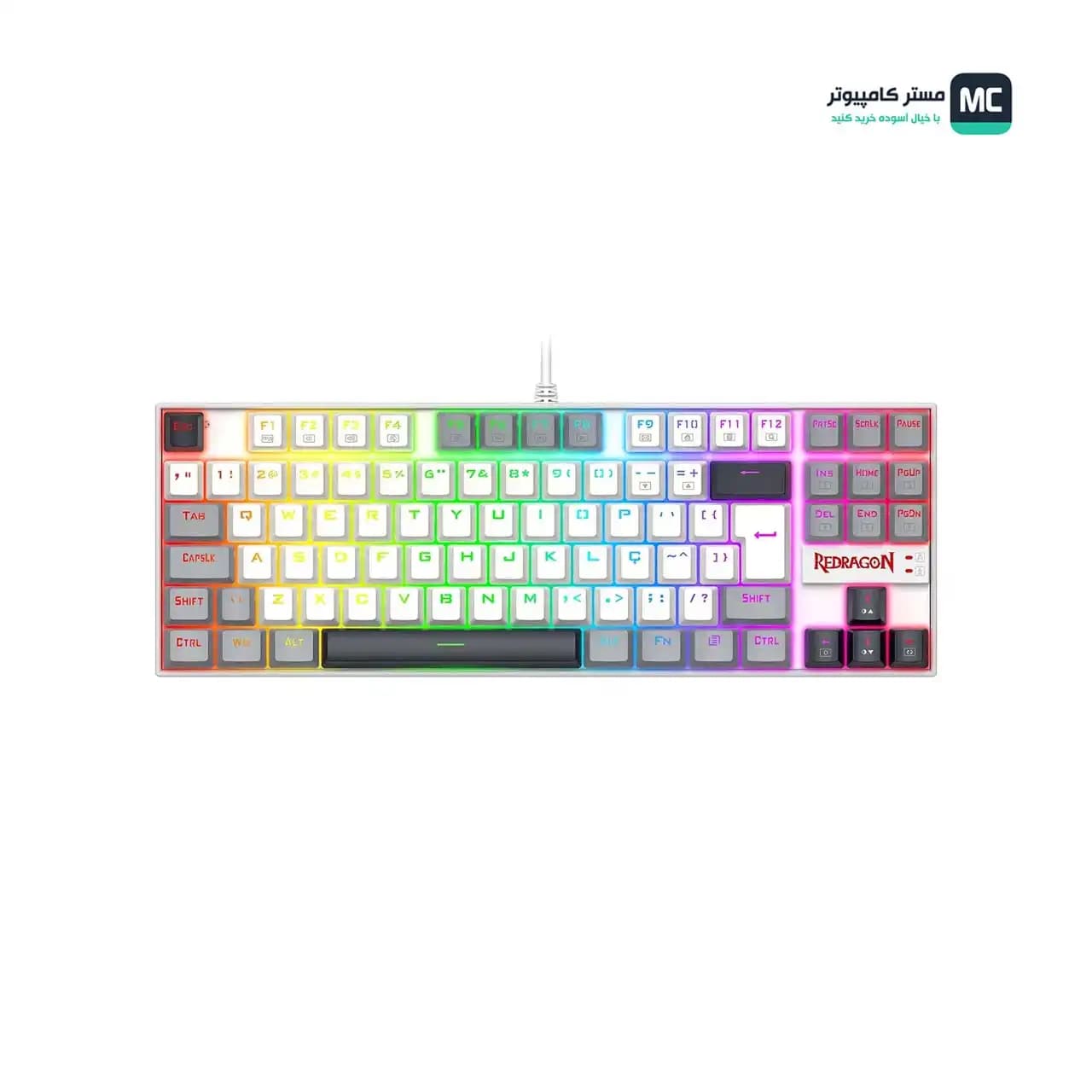 کیبورد مکانیکال گیمینگ ردراگون KUMARA K552 WGL RGB