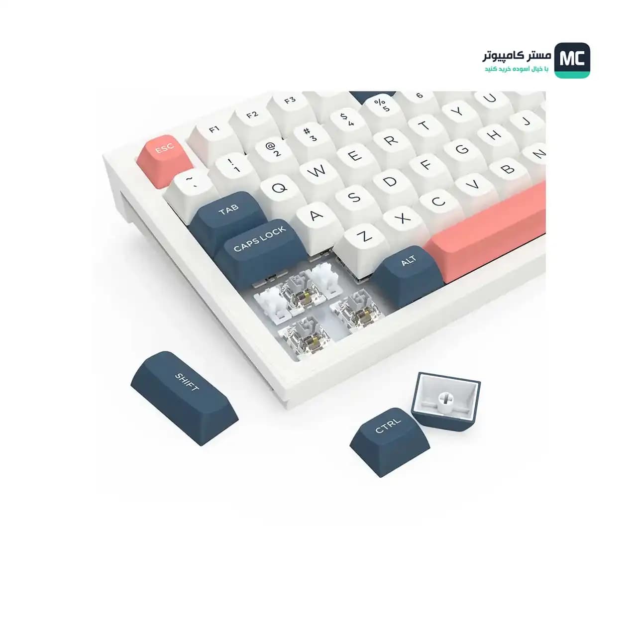 کیبورد بی سیم مکانیکال گیمینگ ردراگون FLAMBERGE K723 WBR PRO — تصویر ۵