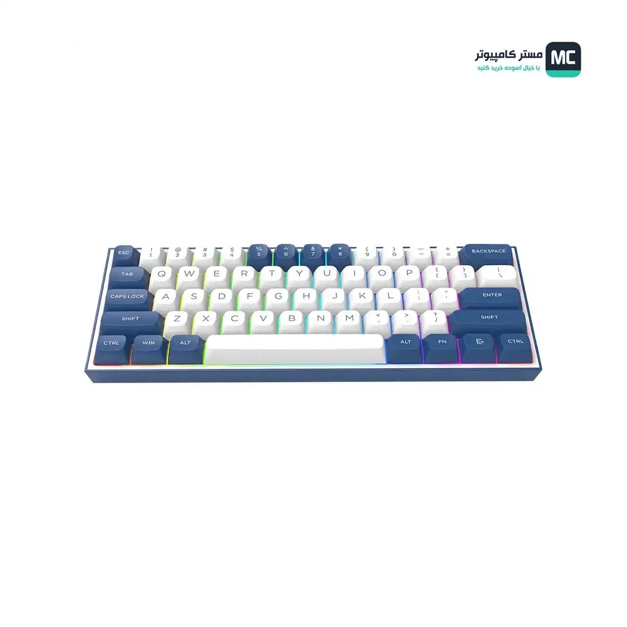 کیبورد بی سیم گیمینگ ردراگون ALCOR QMK K717 PRO — تصویر ۳