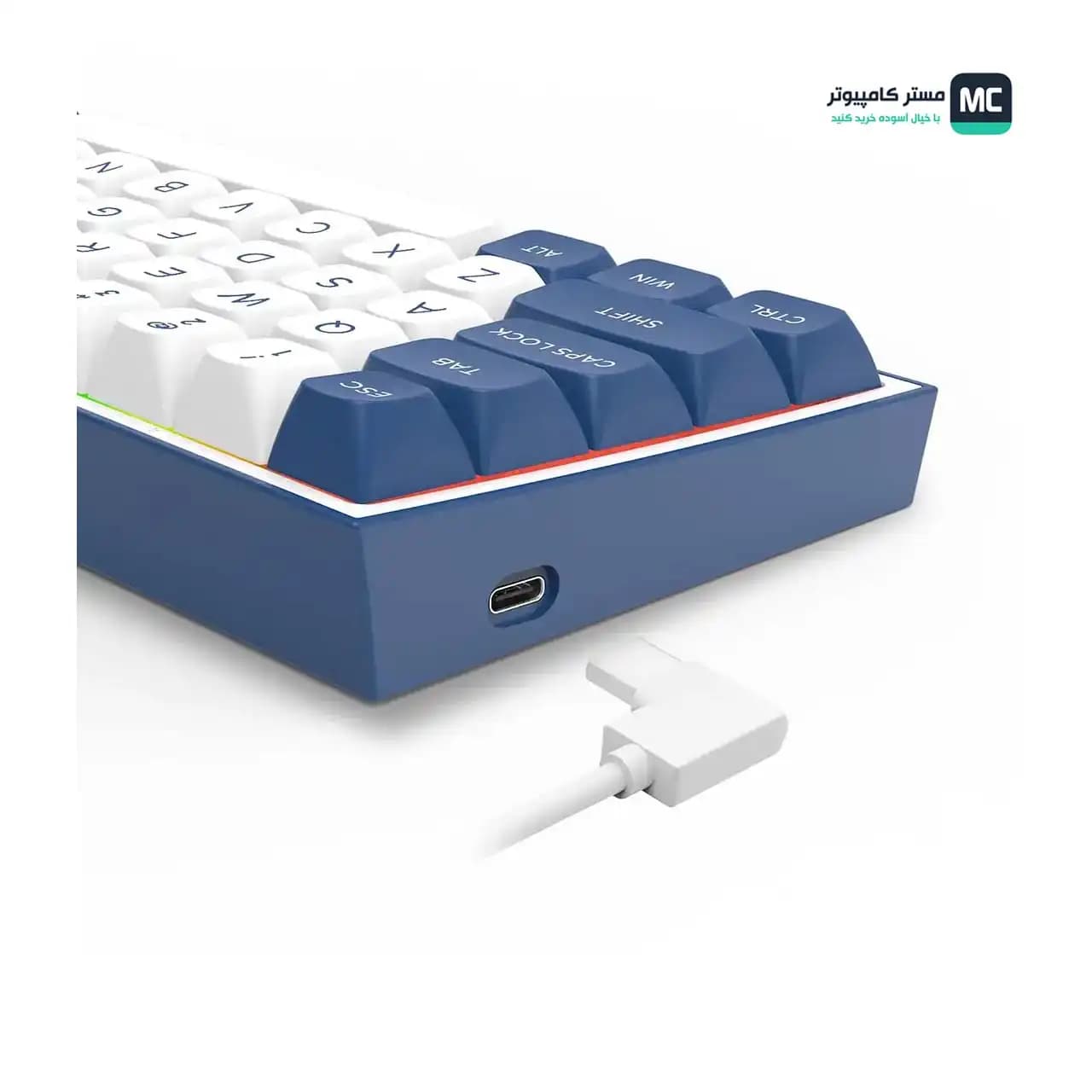 کیبورد بی سیم گیمینگ ردراگون ALCOR QMK K717 PRO — تصویر ۵