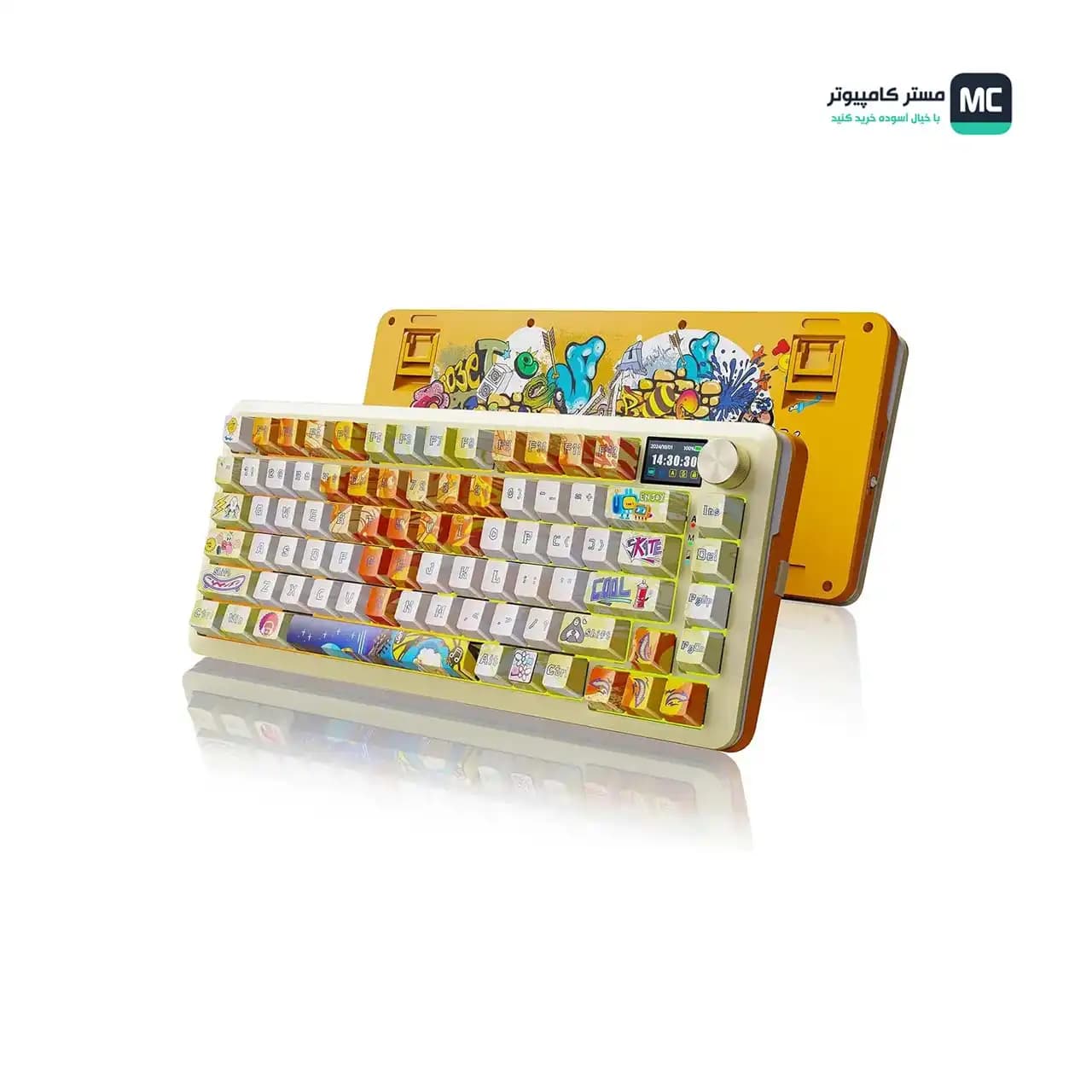 کیبورد بی سیم گیمینگ ردراگون FLEKACT K708 GF PRO RGB — تصویر ۷