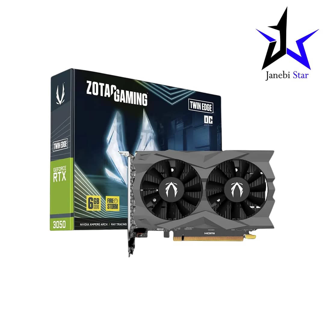 کارت گرافیک ZOTAC GAMING GeForce RTX 3050 6GB Twin Edge OC — تصویر ۴