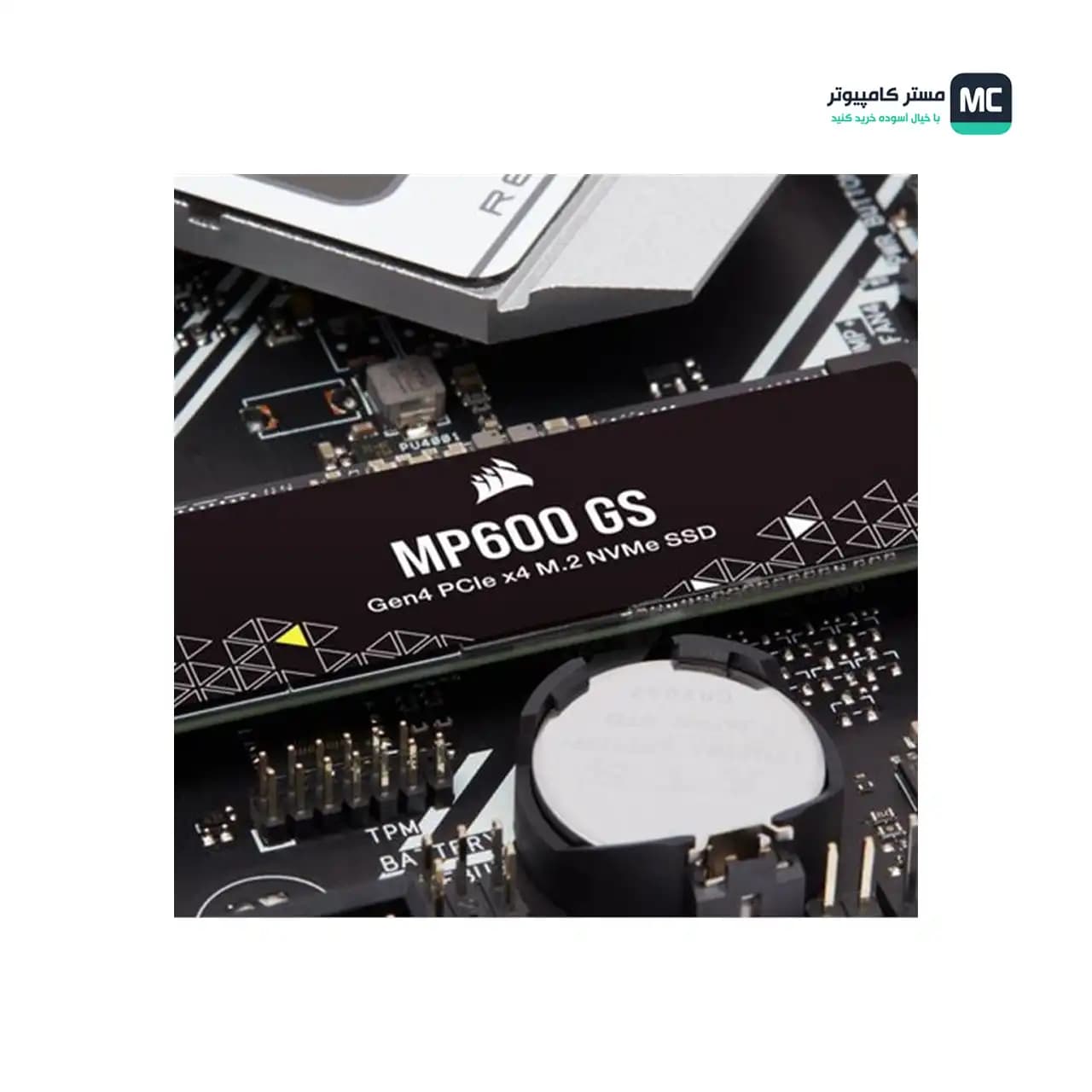 حافظه اس اس دی کورسیر Corsair MP600 GS 500GB — تصویر ۶