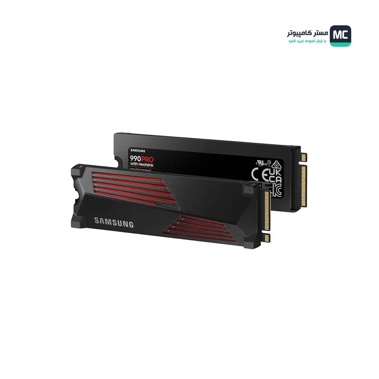 حافظه اس اس دی سامسونگ 990PRO with Heatsink 1TB — تصویر ۲