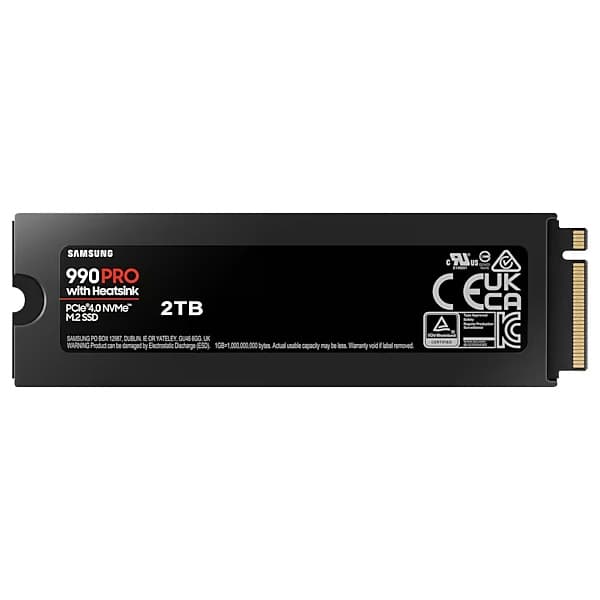 حافظه اس اس دی سامسونگ 990PRO with Heatsink 1TB — تصویر ۵