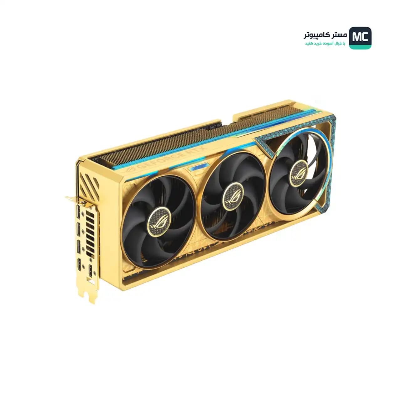 کارت گرافیک ایسوس مدل ROG Astral GeForce RTX 5080 Dhahab OC Edition 16GB GDDR7 — تصویر ۱۰