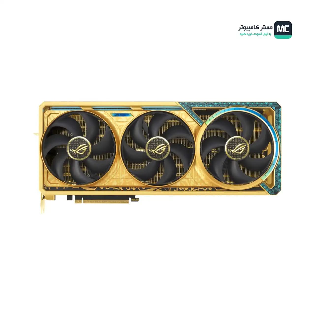 کارت گرافیک ایسوس مدل ROG Astral GeForce RTX 5080 Dhahab OC Edition 16GB GDDR7