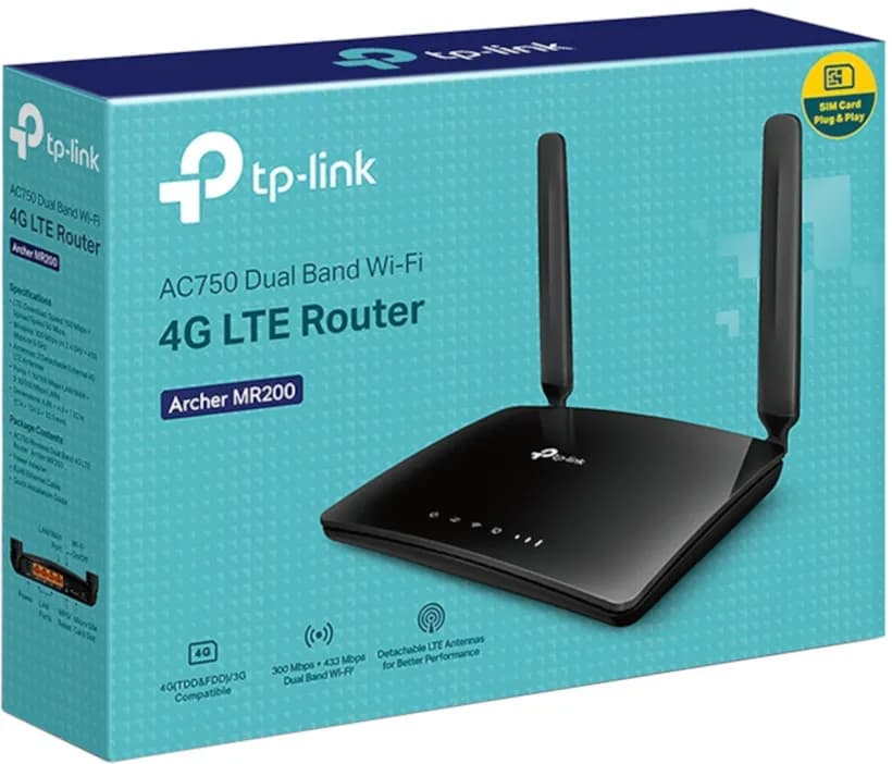 مودم روتر بی سیم LTE تی پی لینک Archer MR200 — تصویر ۶