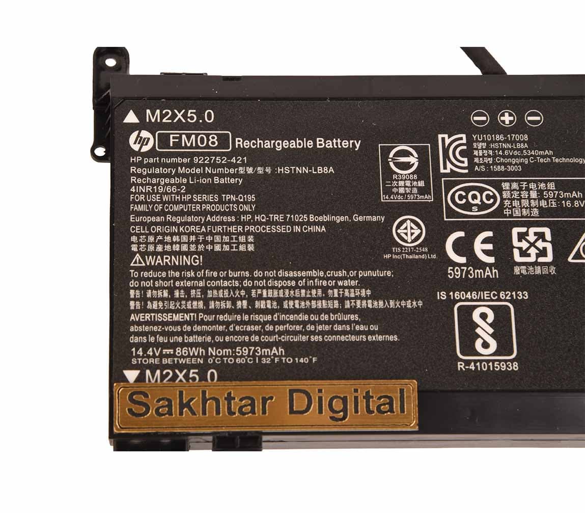 باتری اورجینال لپ تاپ اچ پی Hp Omen 17-AN — تصویر ۱۰