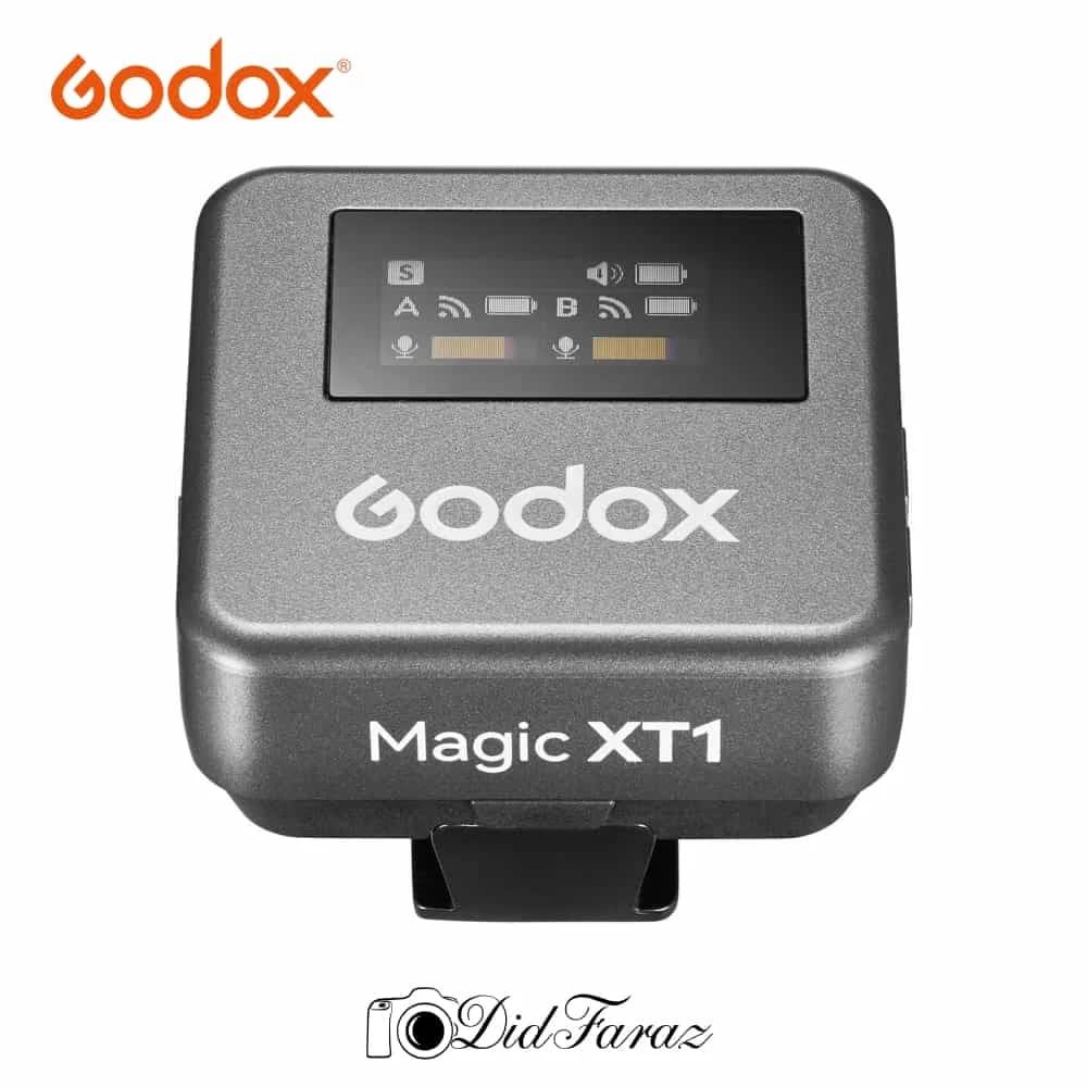 میکروفون بیسیم یقهای گودکس Godox Magic XT1-C 2-Person Wireless Microphone — تصویر ۱۰