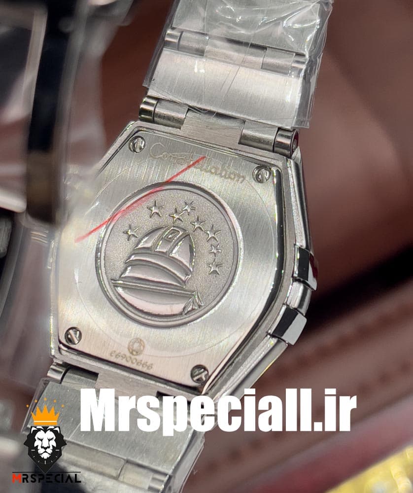 ساعت امگا زنانه مدل کانسلیشن کوارتز استیل قاب نگین صفحه سفید OMEGA CONSTELLATION 021392 — تصویر ۶