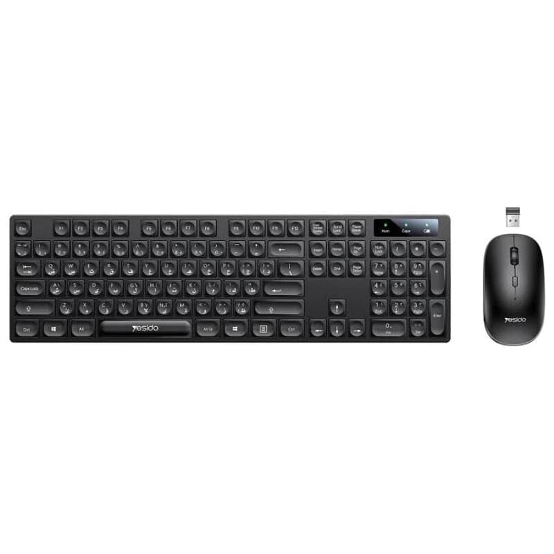 ست کیبورد و ماوس بی‌سیم یسیدو YESIDO KB42 EN