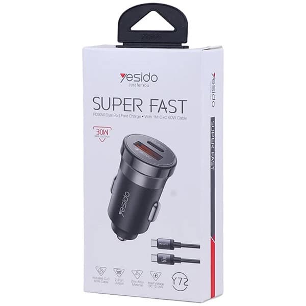 شارژر فندکی یسیدو YESIDO Y72 — تصویر ۶