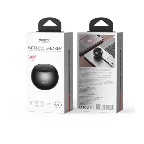 اسپیکر بلوتوثی مینی یسیدو YESIDO YSW33 — تصویر ۱۲
