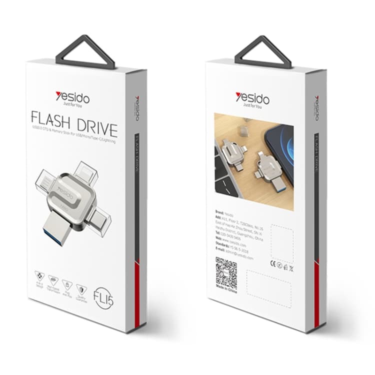 فلش یسیدو YESIDO-FL15-128GB — تصویر ۴