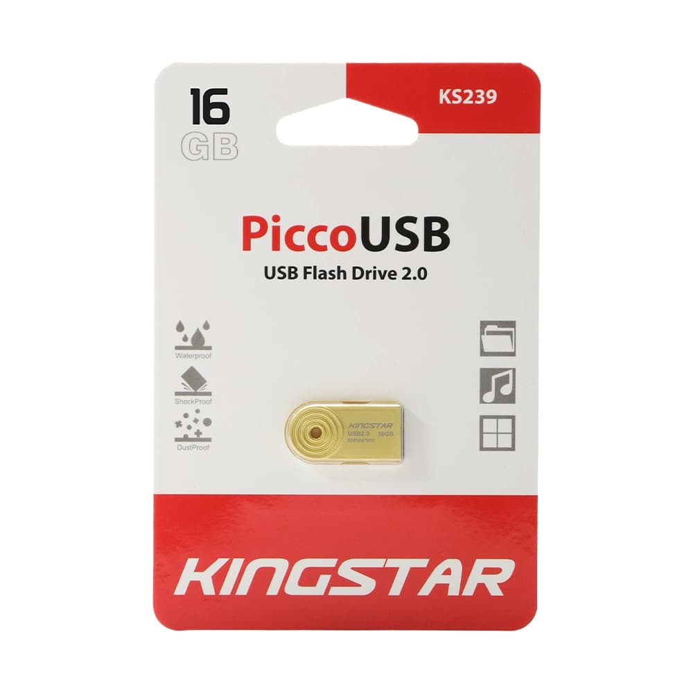 فلش مموری کینگ استار مدل KINGSTAR KS239 ظرفیت 16 گیگابایت