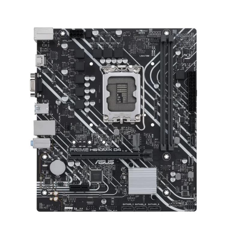 مادربرد ایسوس مدل prime h610 ma ddr4 پلمپ — تصویر ۸