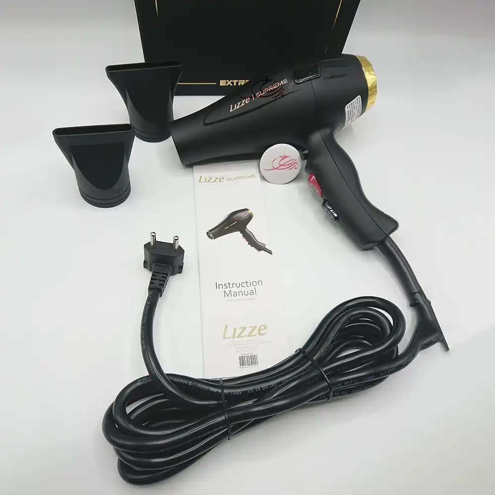 سشوار لیز LIZZE مدل اکستریم EXTREME اصل 2600 وات — تصویر ۲