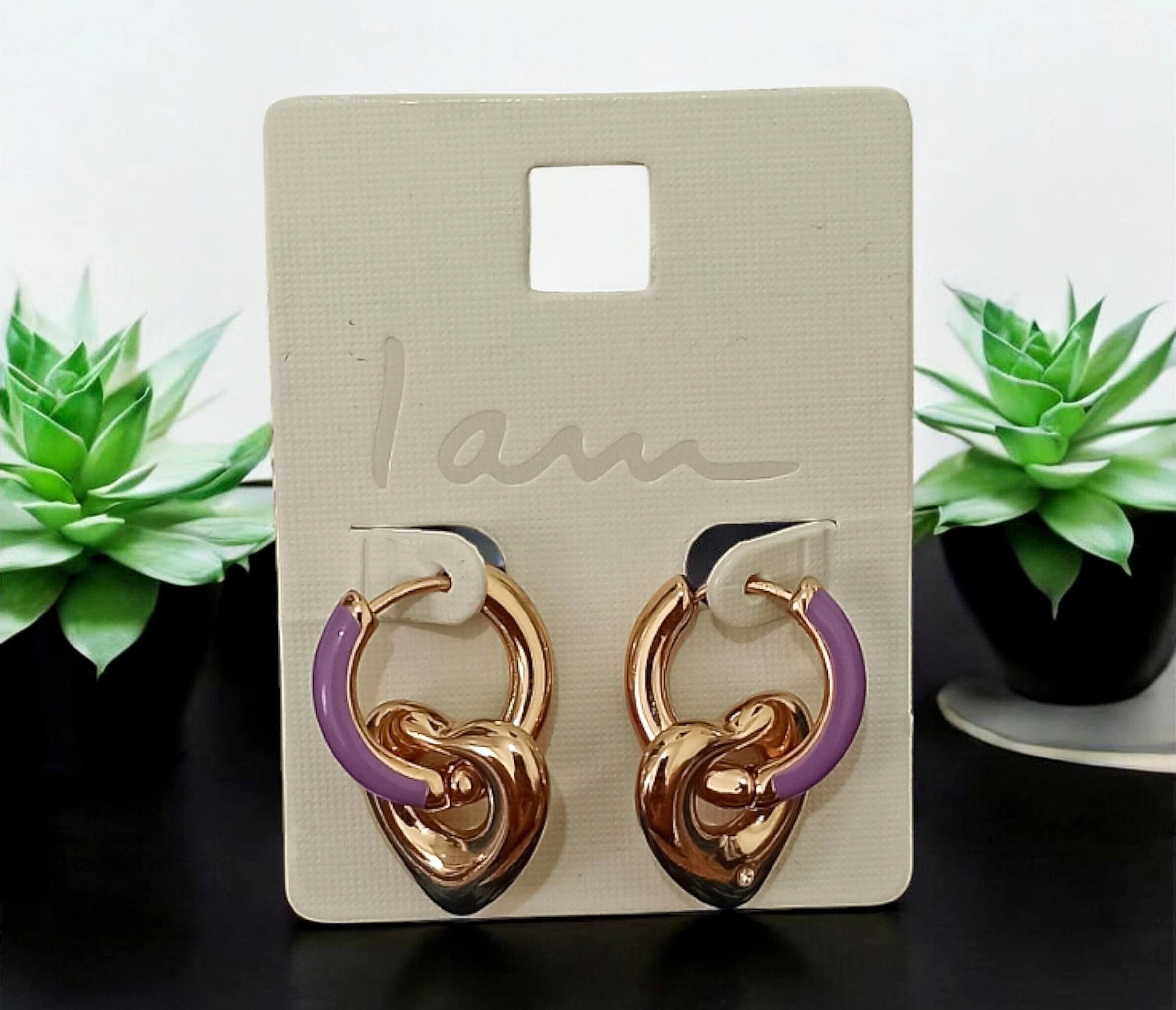 گوشواره زنانه طرح قلب