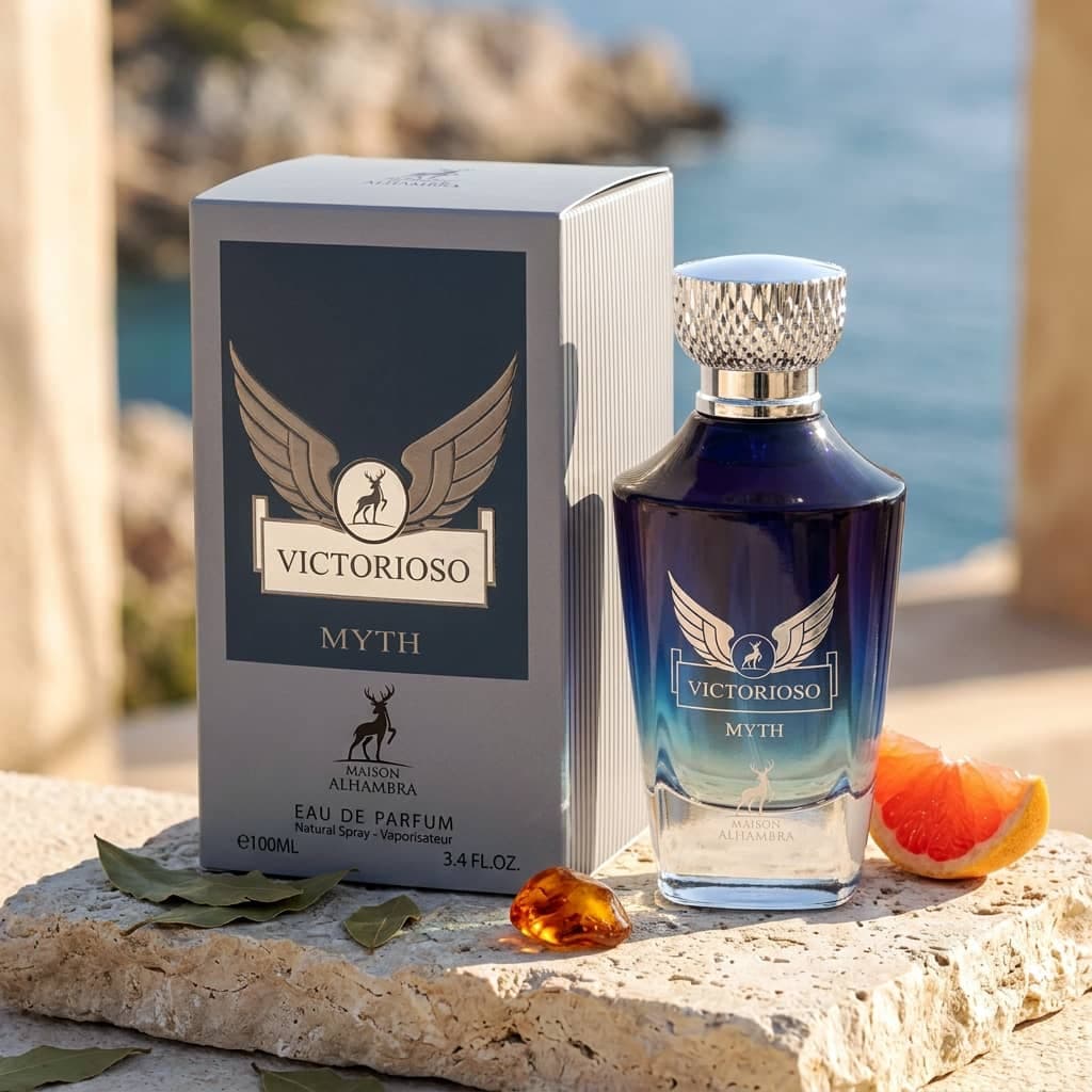 عطر ادکلن مردانه پاکو رابان اینوکتوس لجند الحمبرا مدل ویکتوریوسو میت (Maison Alhambra Victorioso Myth) حجم 100 — تصویر ۱۱
