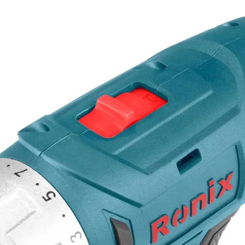کیت دریل شارژی 12 ولت دو باطری 19 پارچه رونیکس مدل RS-8012 — تصویر ۴