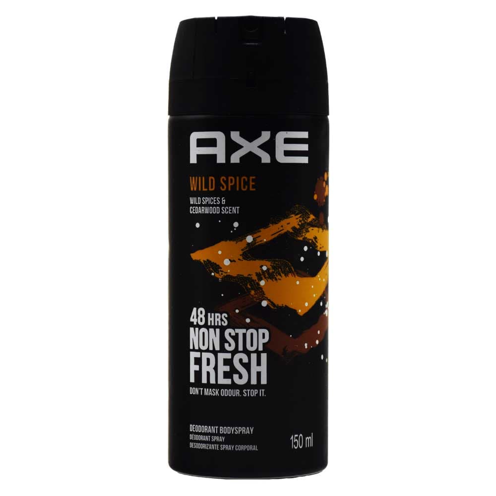 اسپری ضد تعریق مردانه اکس AXE وارداتی مدل Wild Spice حجم 150 میلی لیتر — تصویر ۲