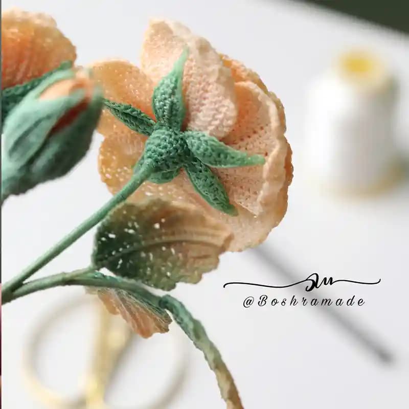 دسته گل رز مینیاتوری | کد8884 — تصویر ۳