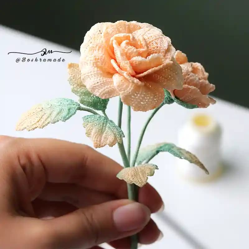 دسته گل رز مینیاتوری | کد8884 — تصویر ۴