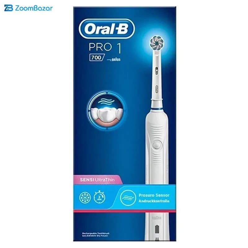 مسواک برقی اورال بی سری PRO1 مدل 700 — تصویر ۳