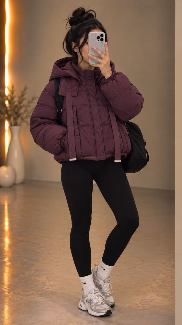 کاپشن برزنتی دخترانه و زنانه کد 9570 — تصویر ۳